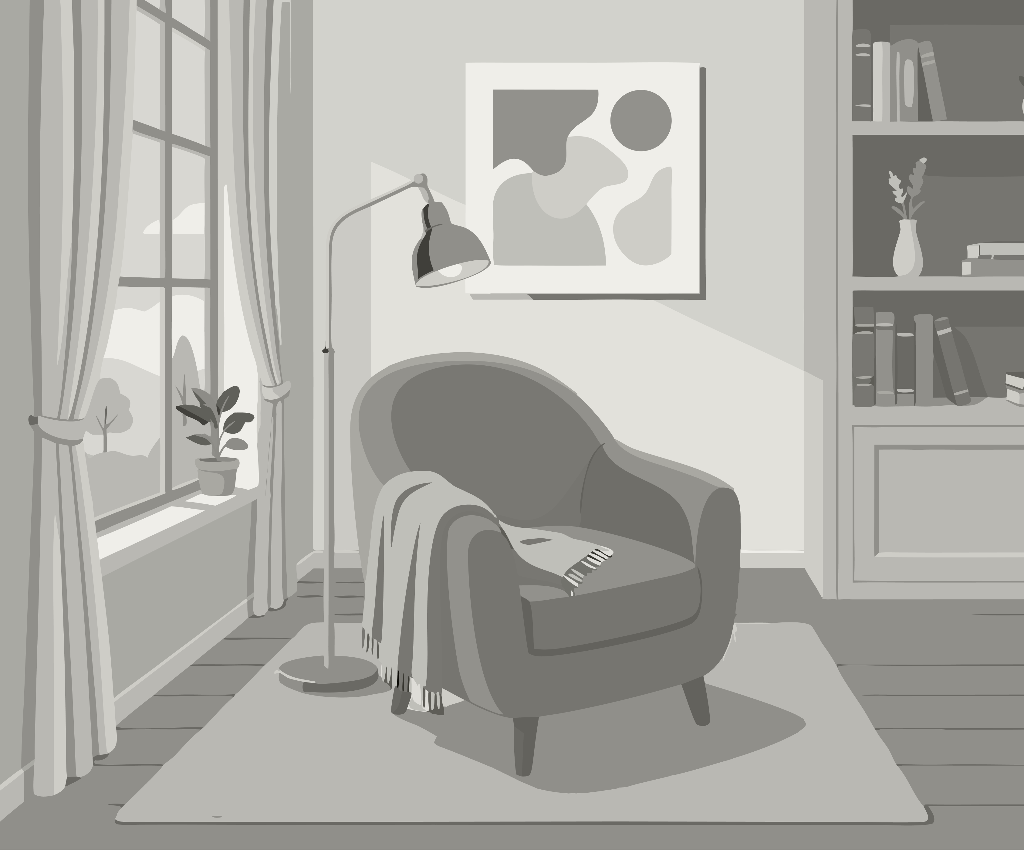 Junior King Suite with Courtyard View and Sofa Bed